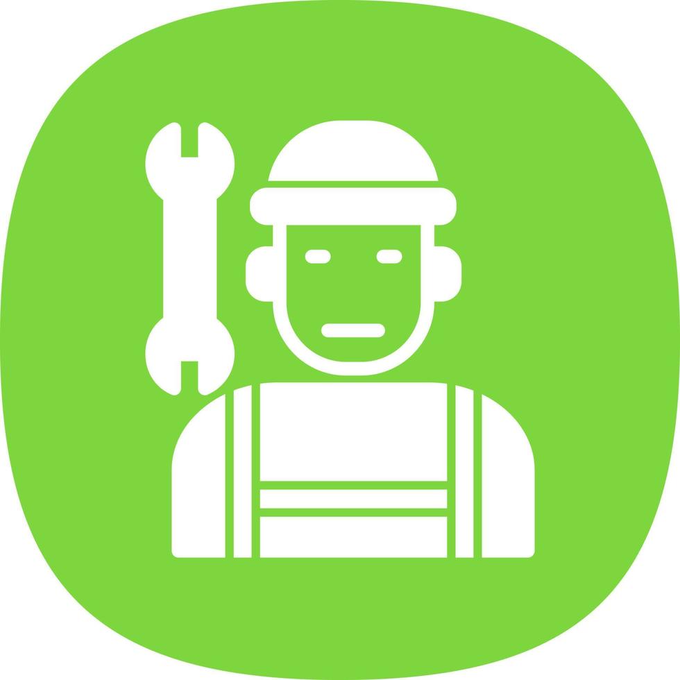 Plumber Vector Icon Design