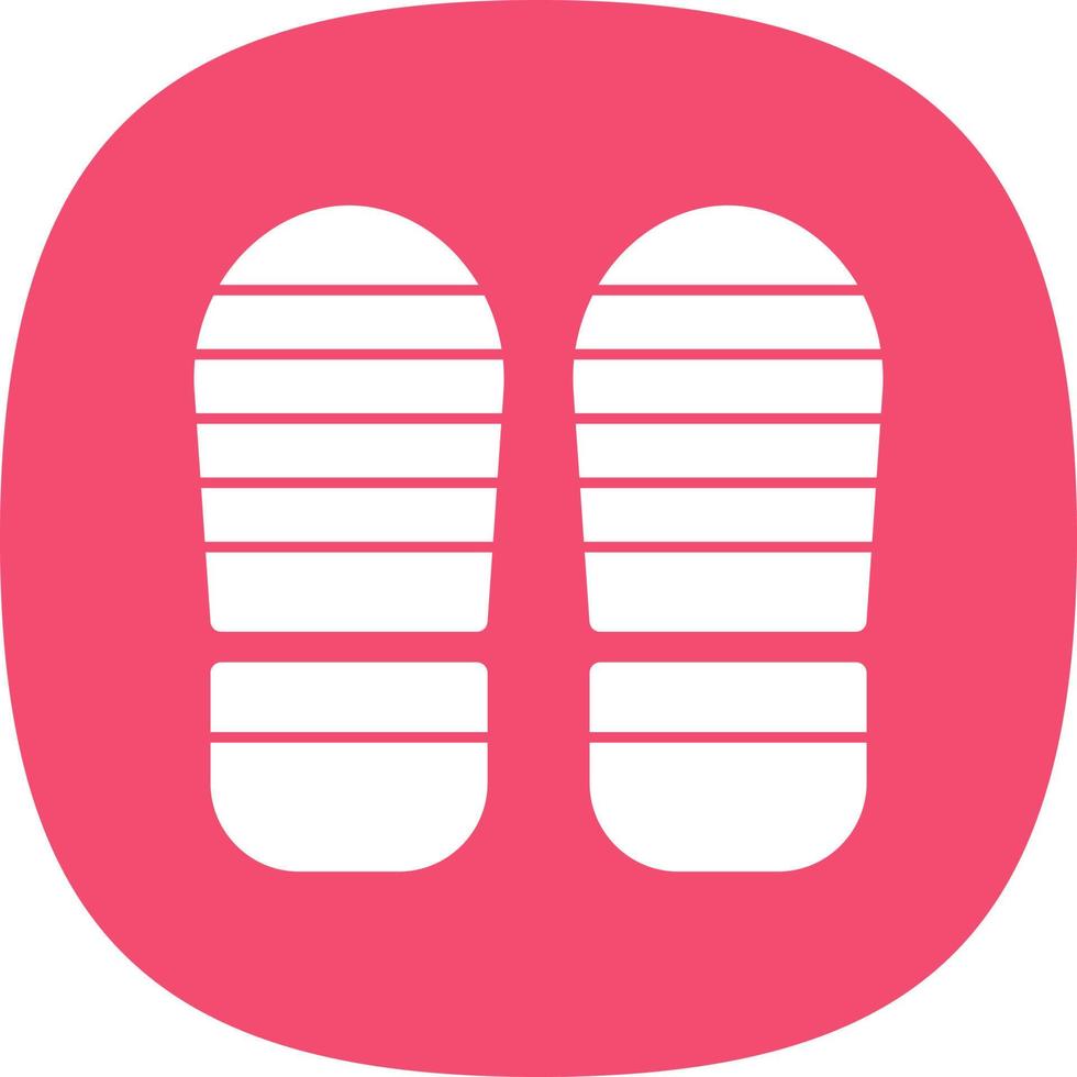 Footsteps Vector Icon Design