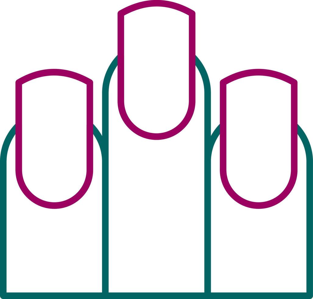Nail Vector Icon