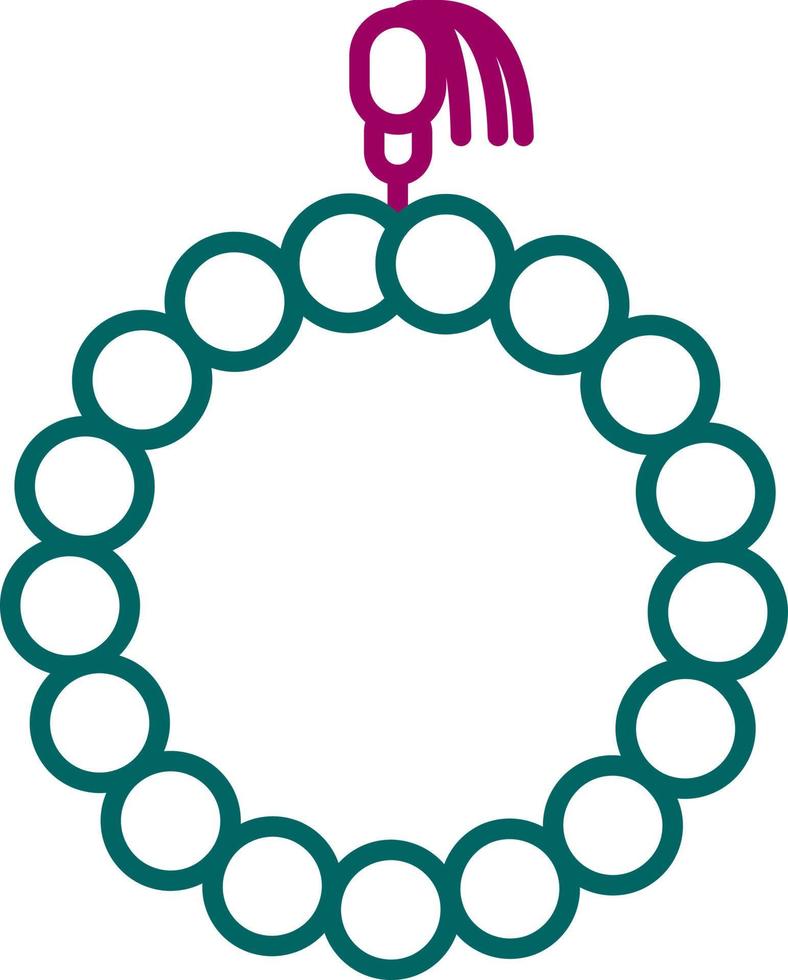 Tasbih Vector Icon