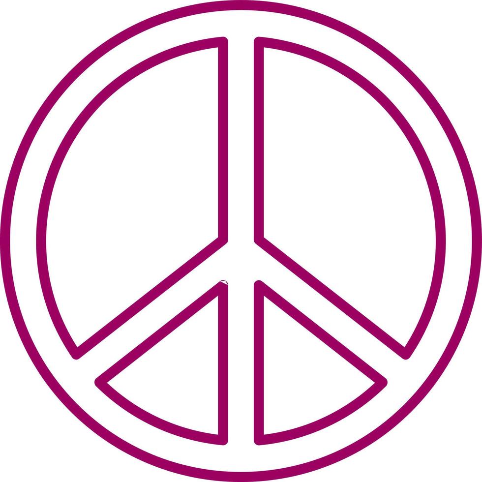 Pacifism Vector Icon