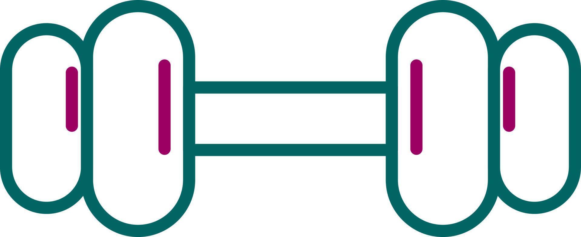 Dumbbells Vector Icon