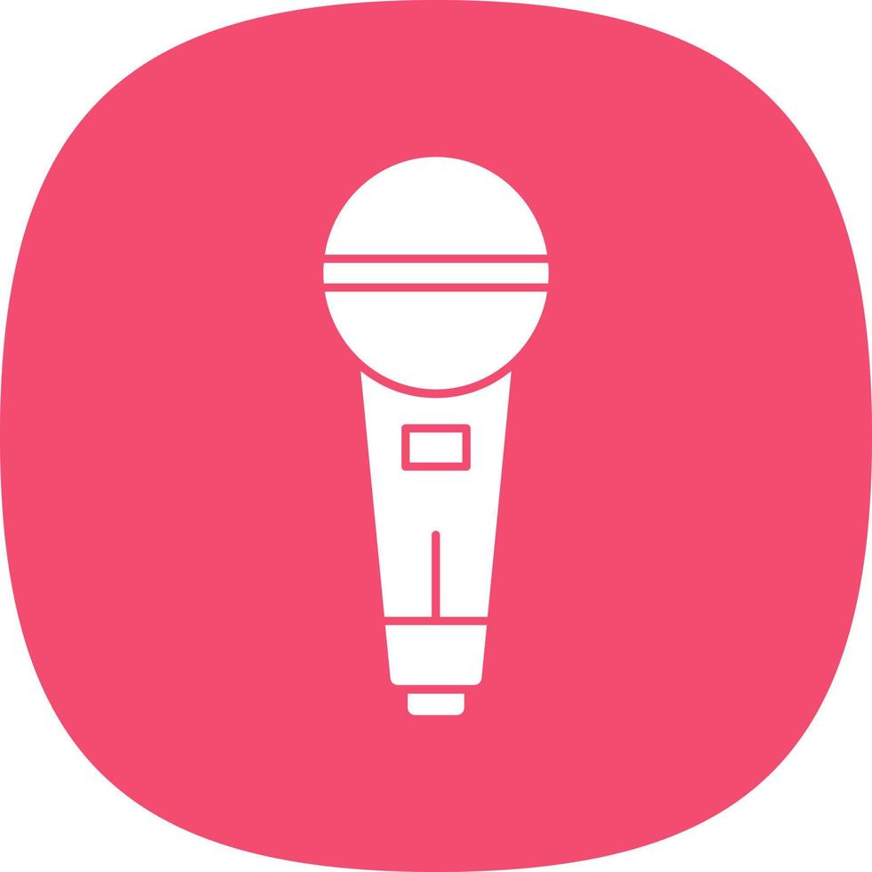 Mike Vector Icon Design