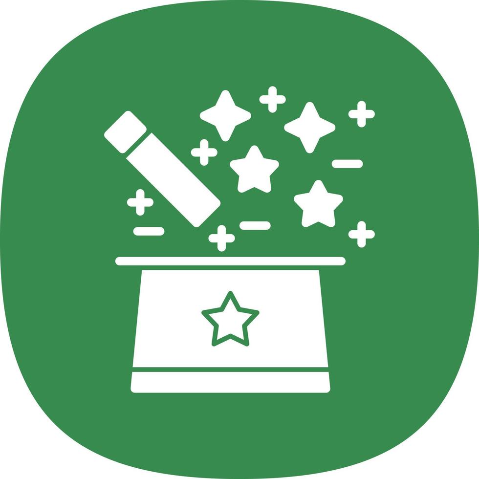 Magic Trick Vector Icon Design