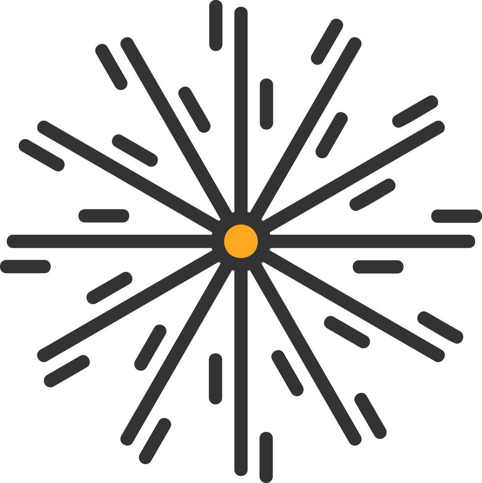 Fireworks Vector Icon Design