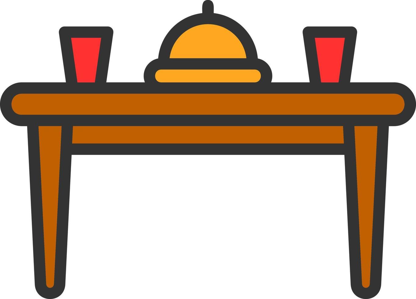Table Vector Icon Design