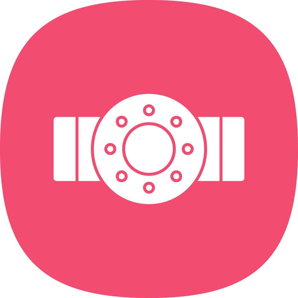 Flange Vector Icon Design