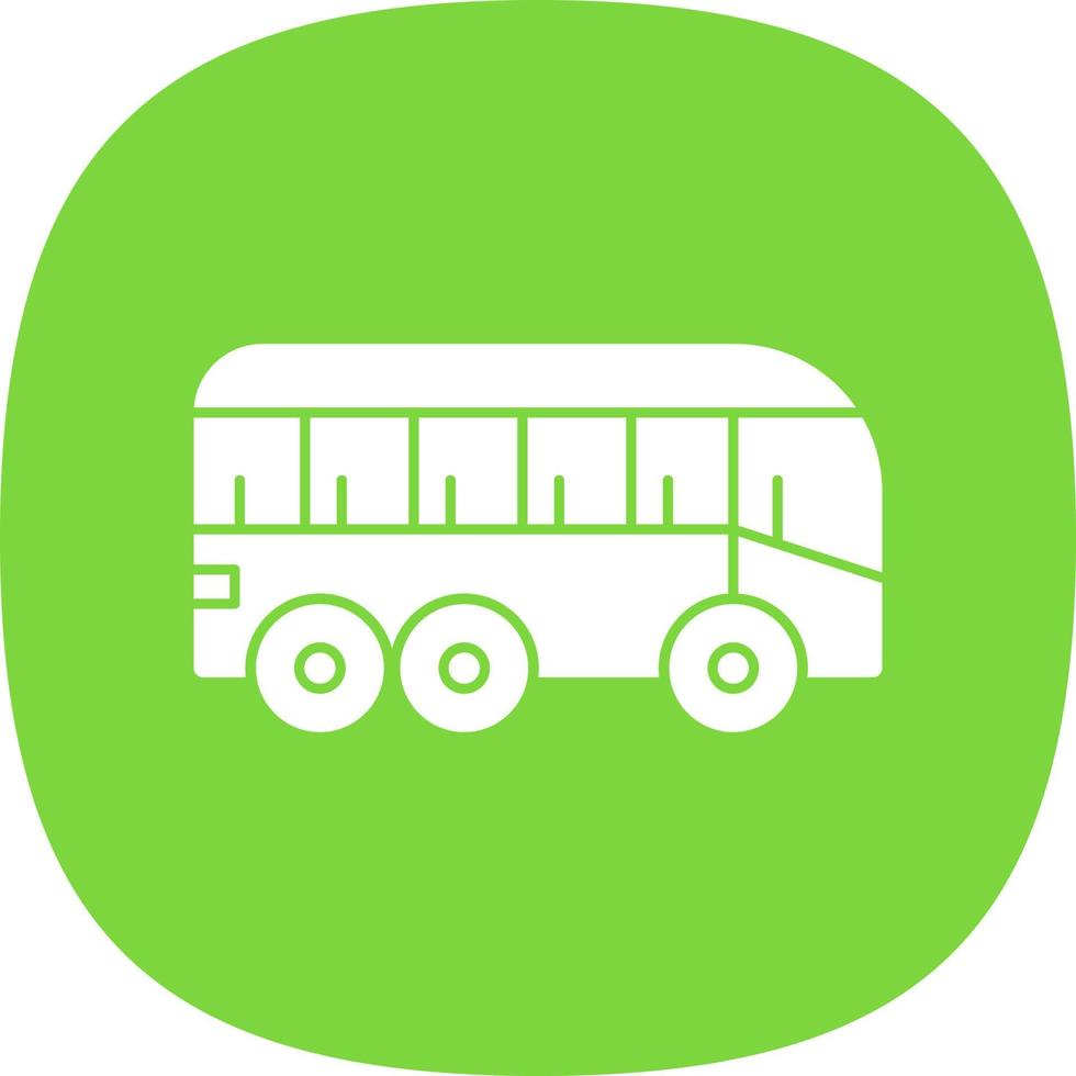 Public Transport Vector Icon Design