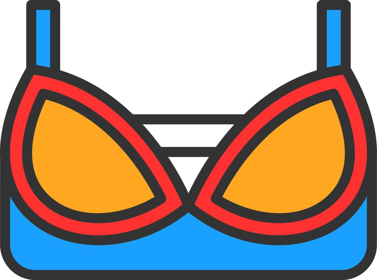 Bra Vector Icon Design