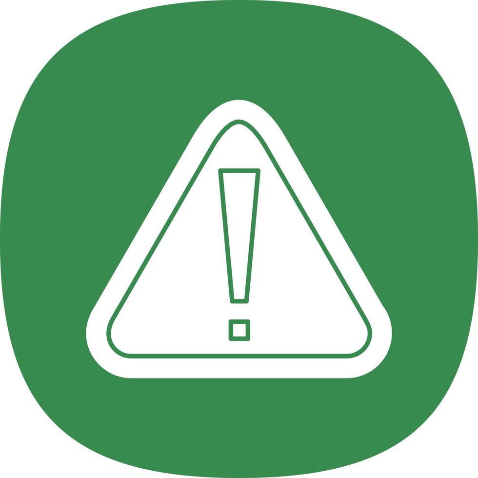 Warning Vector Icon Design
