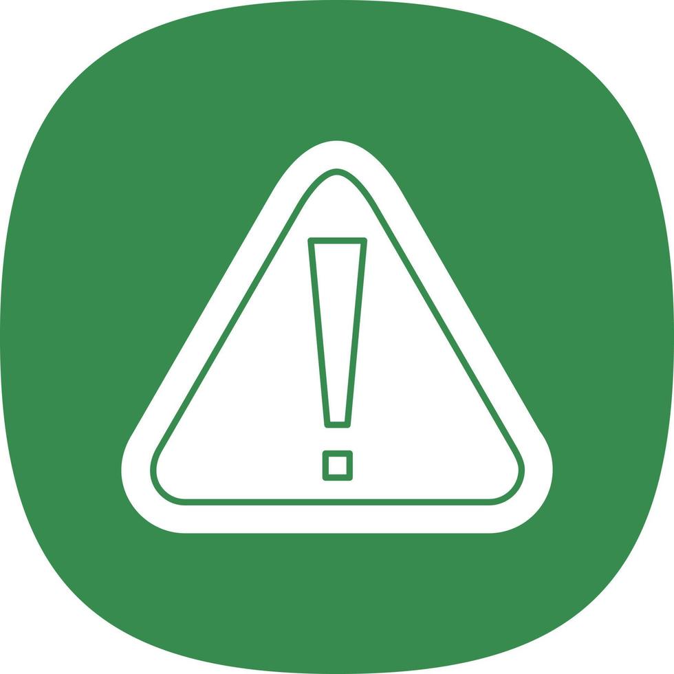 Warning Vector Icon Design