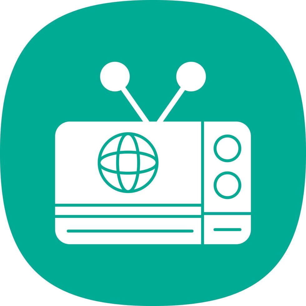 News Chanel Vector Icon Design