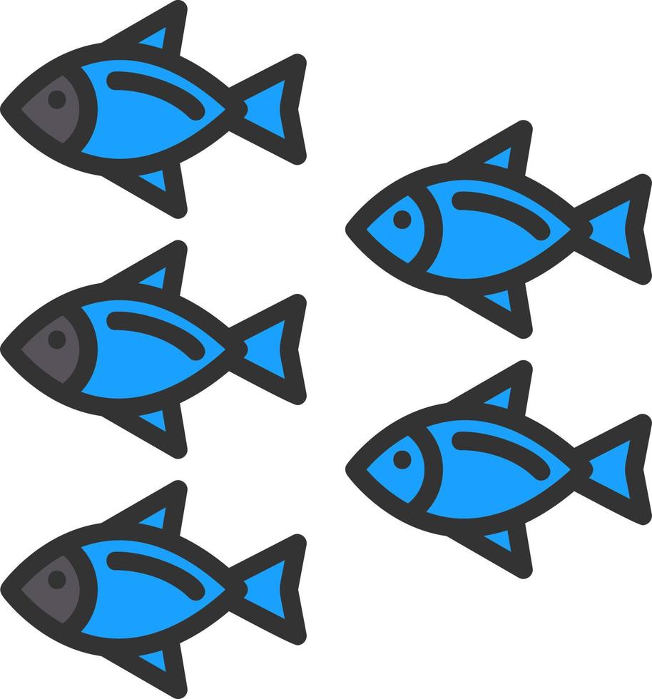 Shoal Vector Icon Design