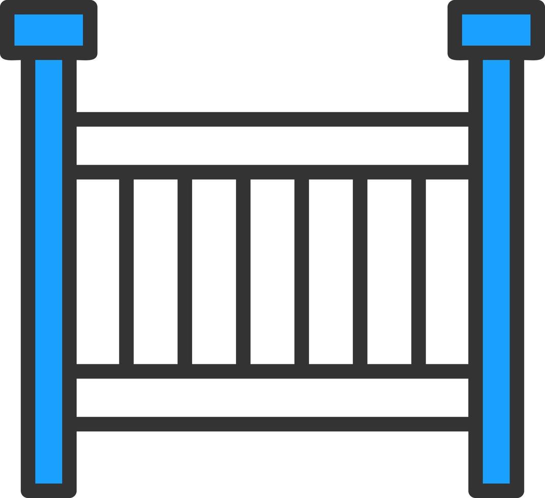 Crib Vector Icon Design