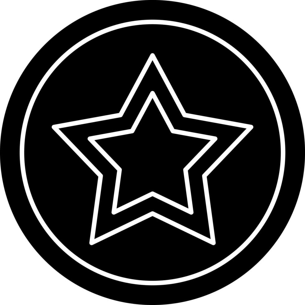 diseño de icono de vector de estrella