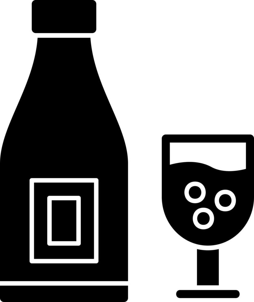 Champagne Vector Icon Design