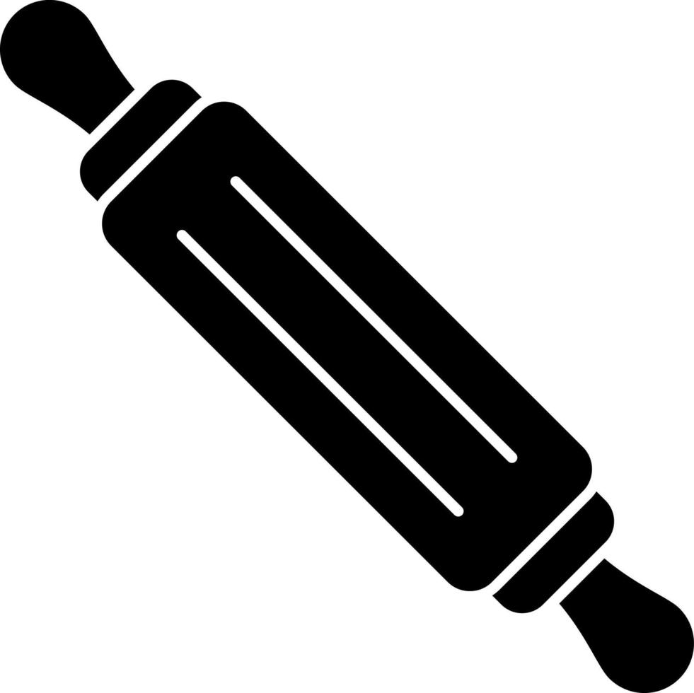 Rolling Pin Vector Icon Design