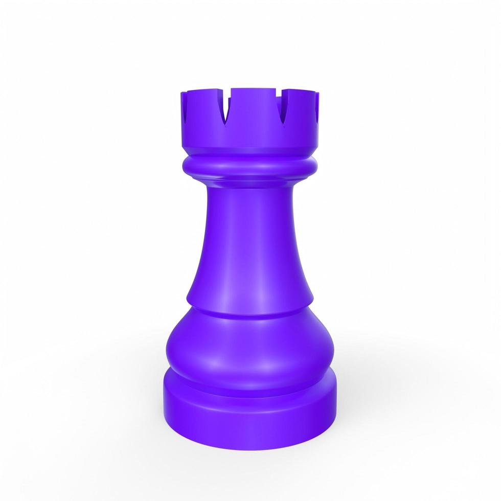 Chess object isolated on background photo