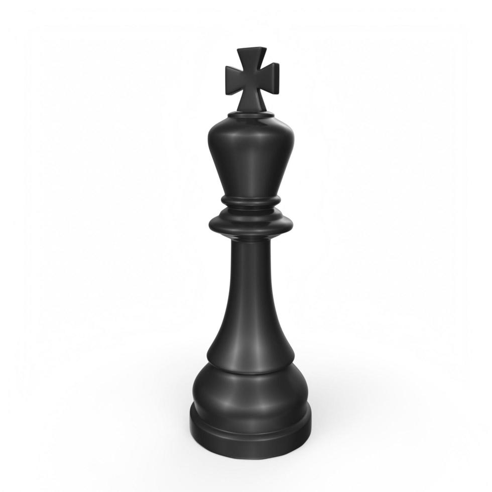 Chess object isolated on background photo