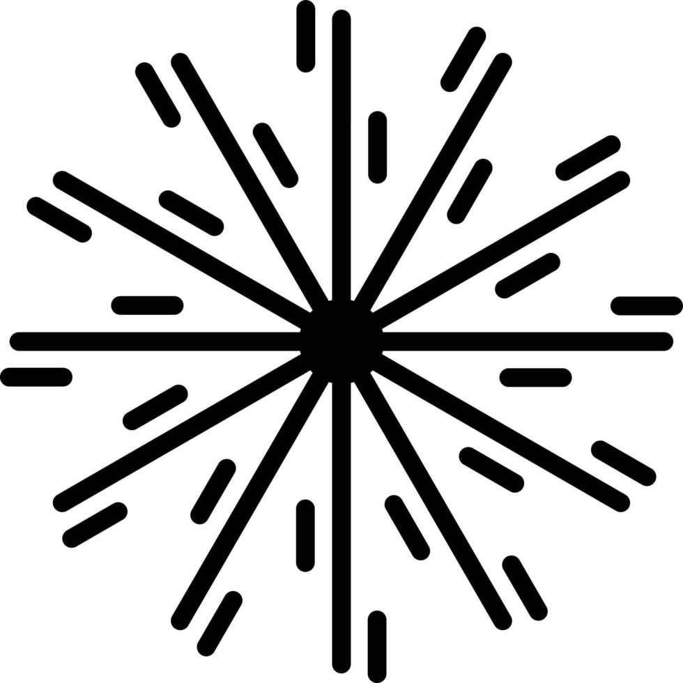 Fireworks Vector Icon Design