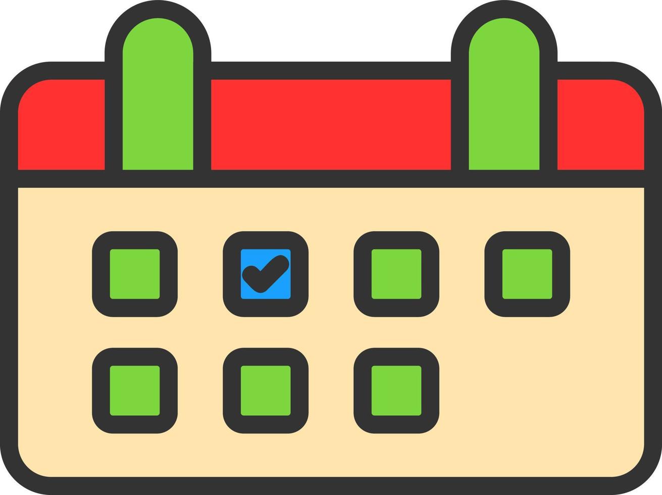 Event Planner Vector Icon Design