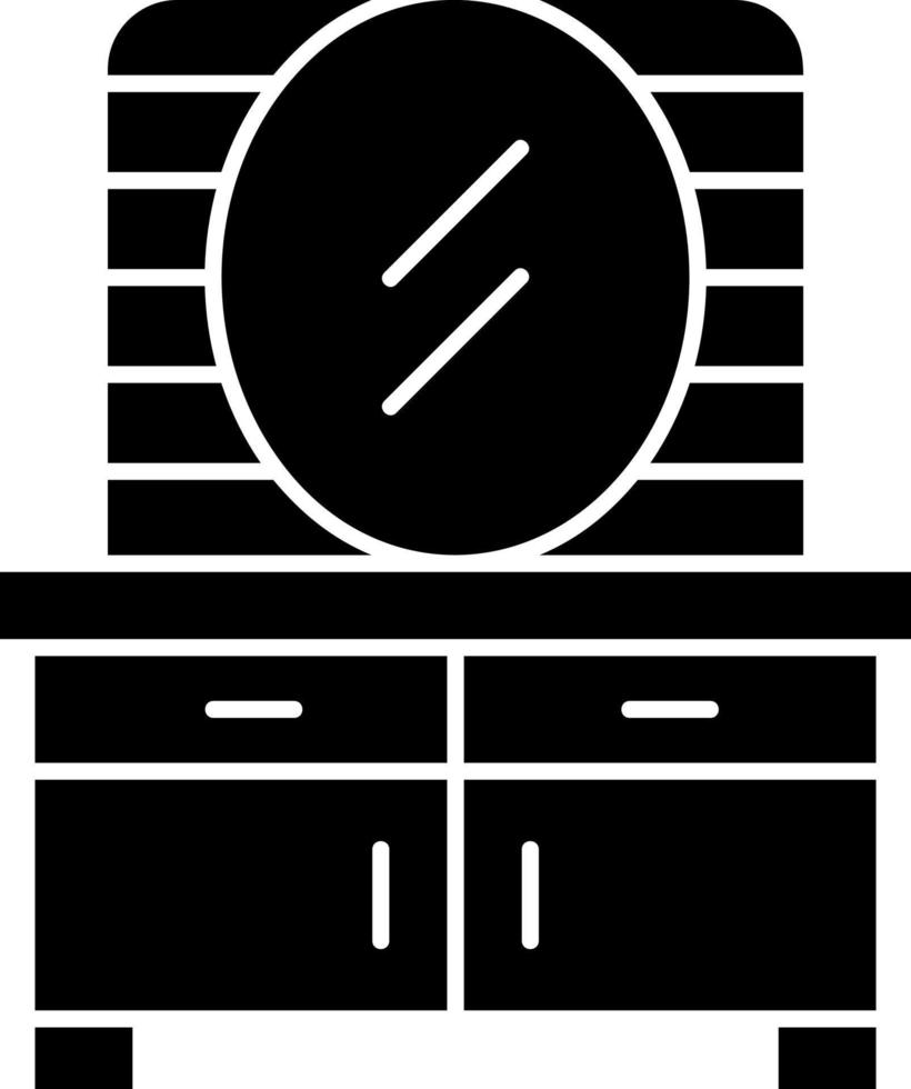 Dresser Vector Icon Design