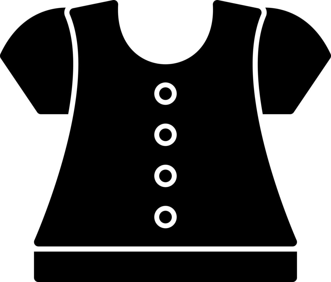 Blouse Vector Icon Design