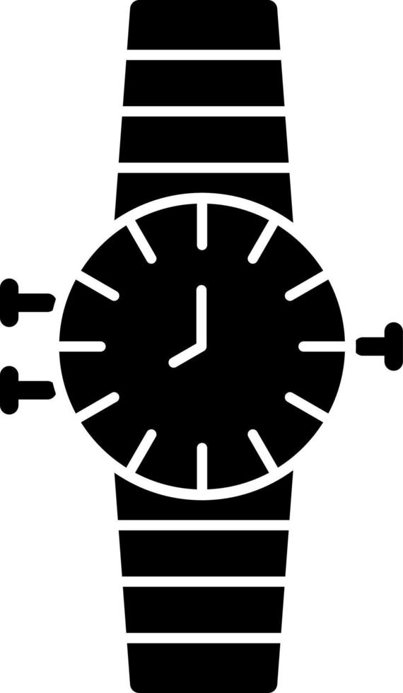 diseño de icono de vector de reloj de pulsera