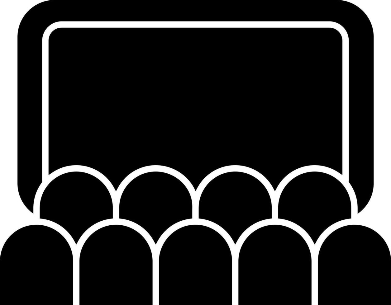 Auditorium Vector Icon Design