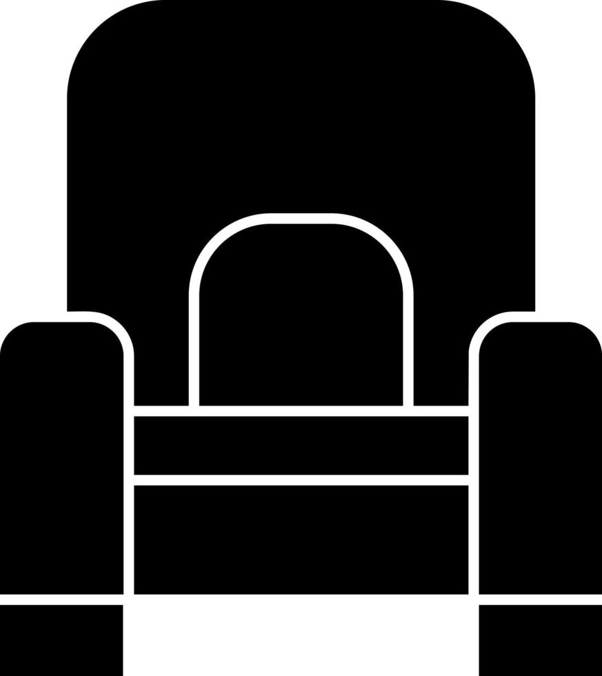 Armchair Vector Icon Design