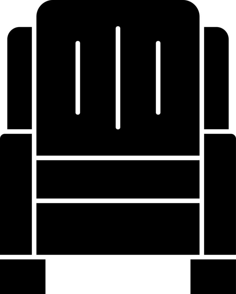 Armchair Vector Icon Design