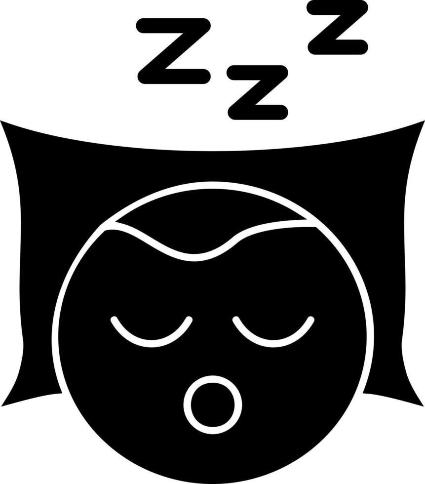 diseño de icono de vector de sueño