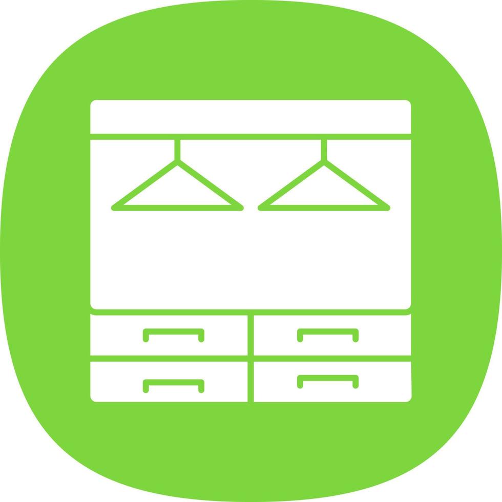 Wardrobe Vector Icon Design