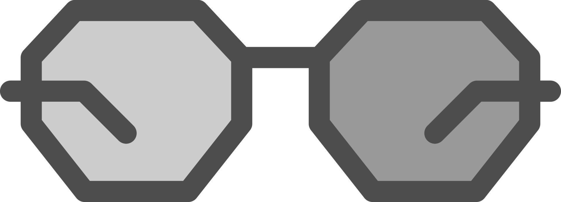 Eyeglasses Vector Icon Design