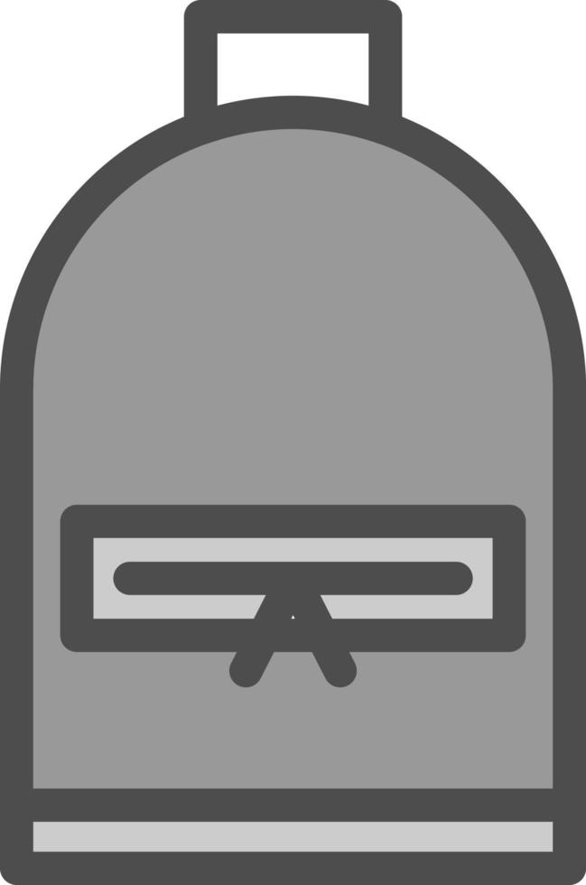 Backpack Vector Icon Design