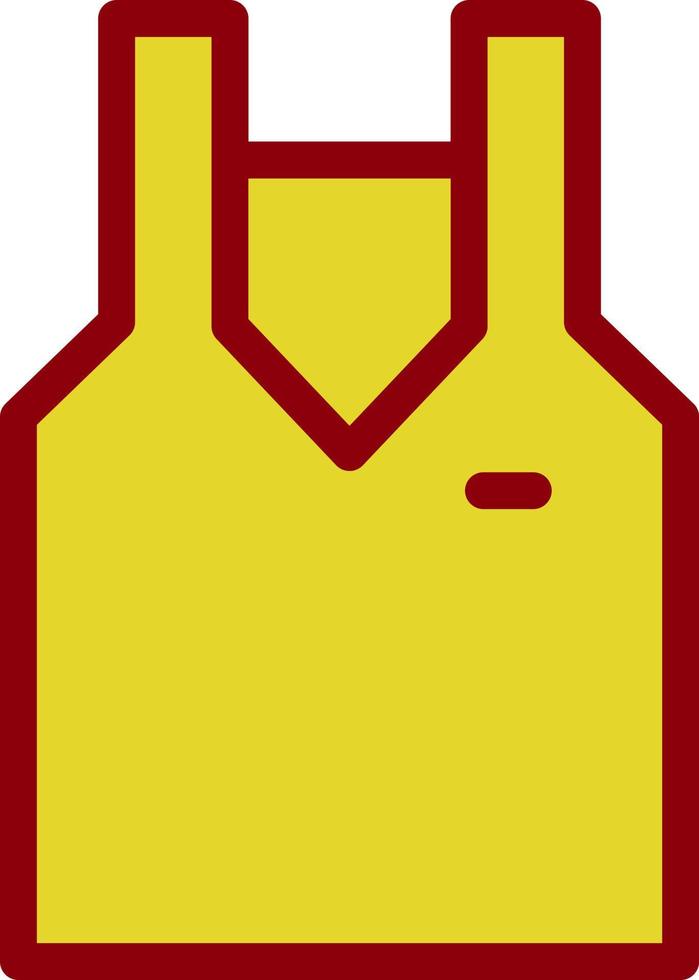 Tank Top Vector Icon Design