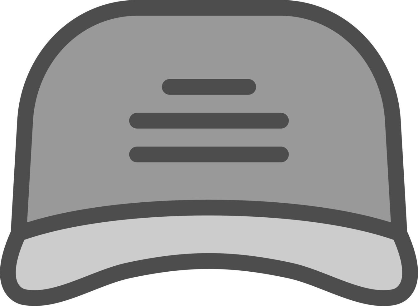 diseño de icono de vector de gorra de béisbol