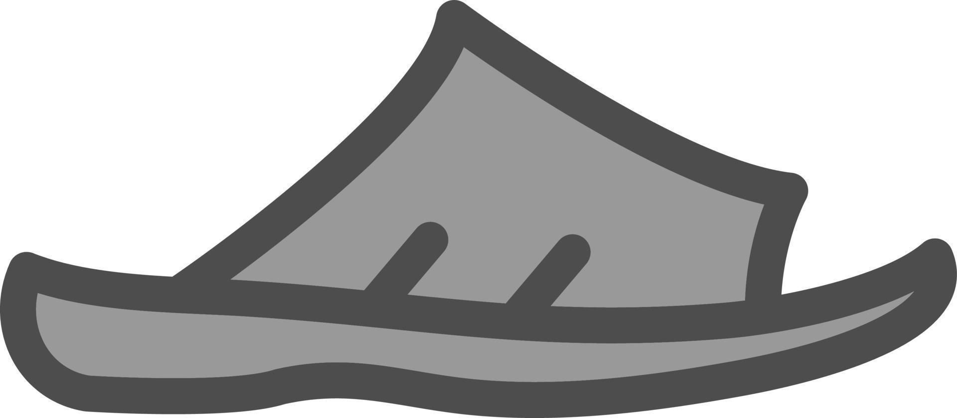 Sandal Vector Icon Design