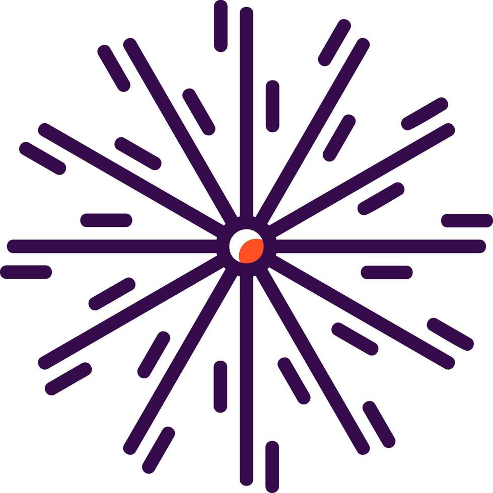 Fireworks Vector Icon Design