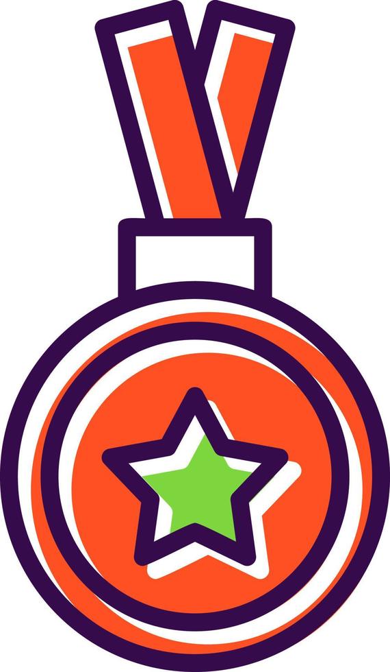 Medal Vector Icon Design