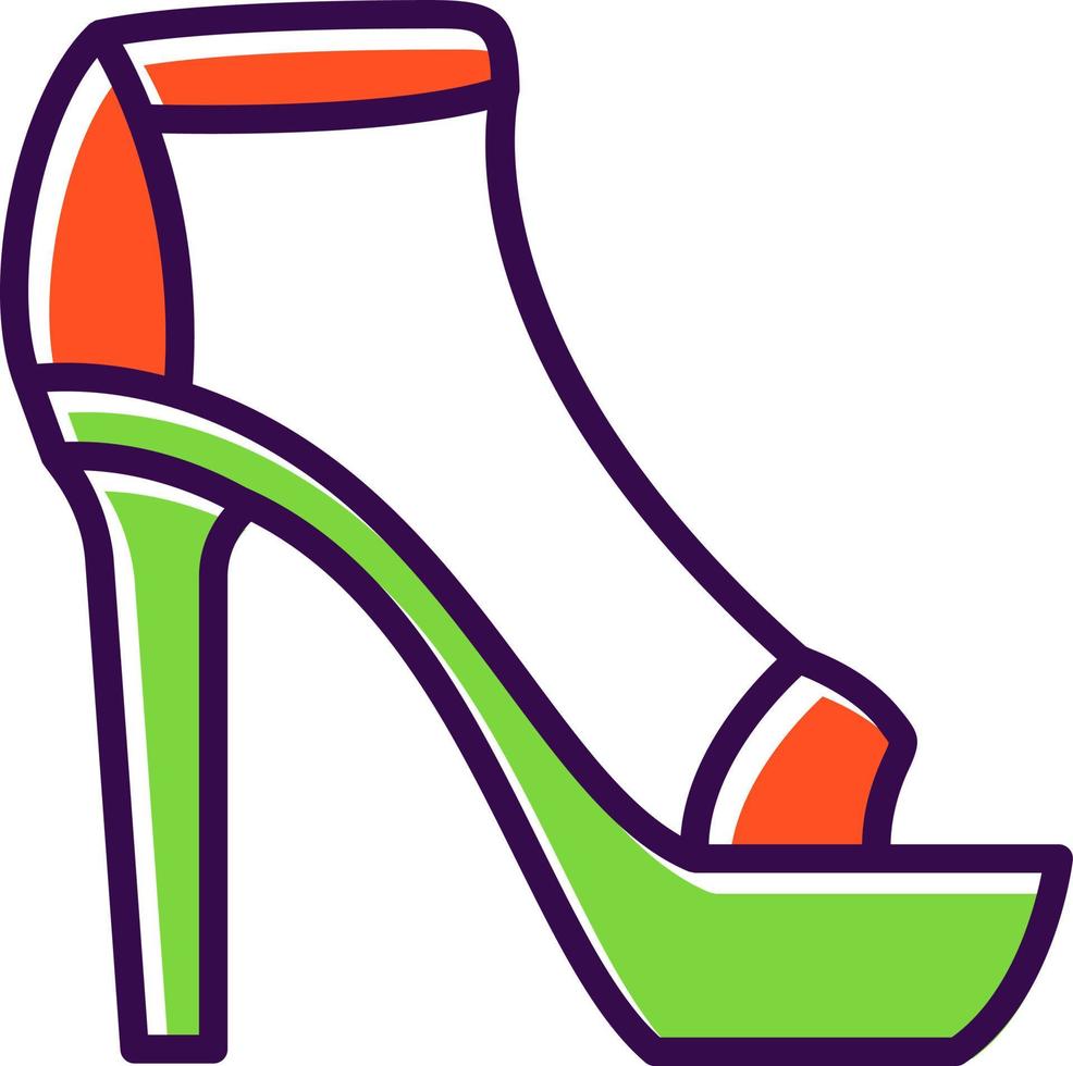 Heel Vector Icon Design