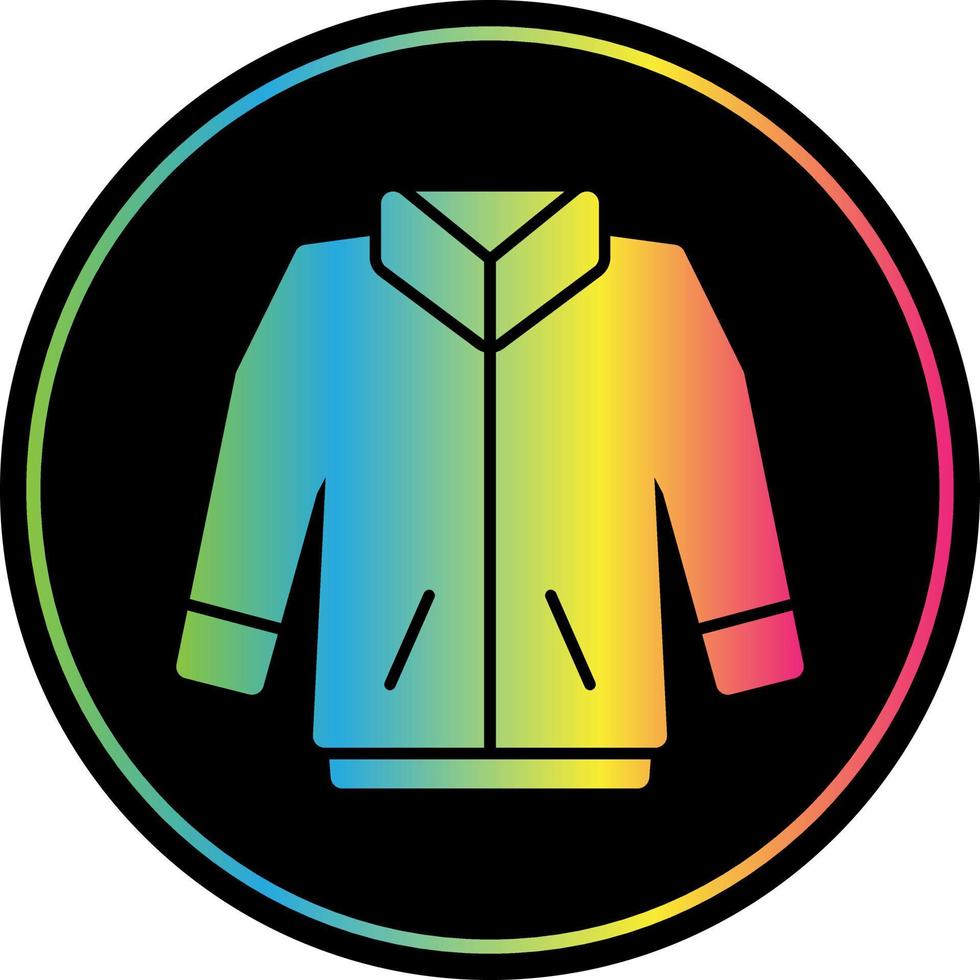 diseño de icono de vector de chaqueta