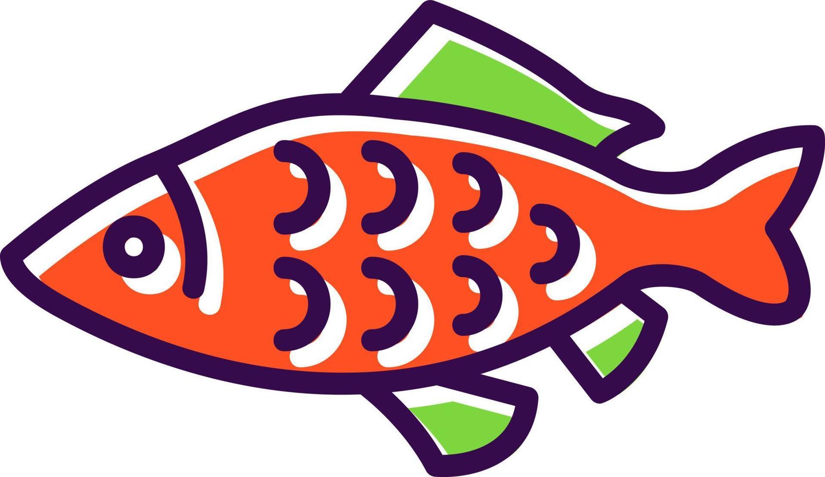Carp Vector Icon Design