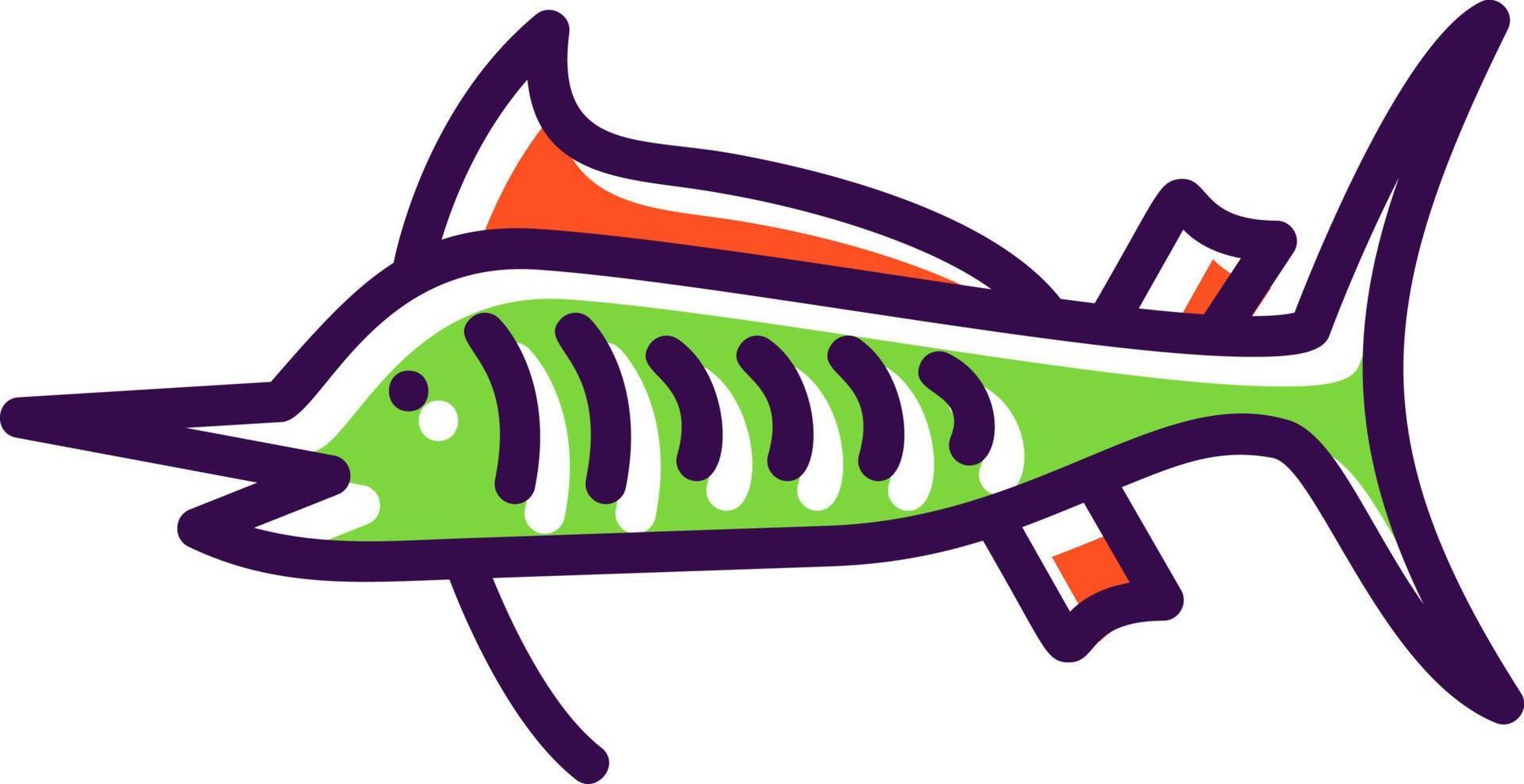 Marlin Vector Icon Design