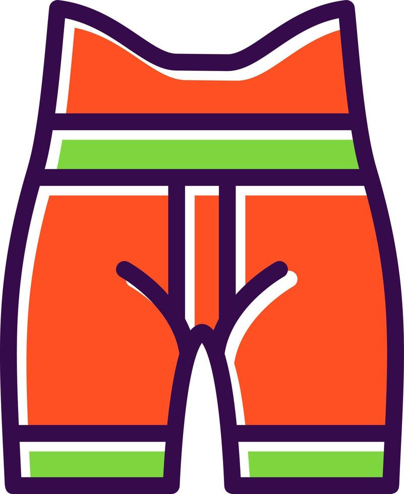 diseño de icono de vector de pantalones