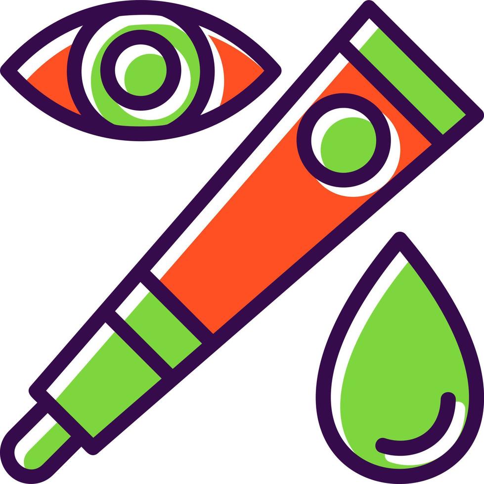 Eye Cream Vector Icon Design