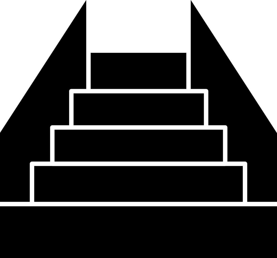 Stair Vector Icon Design