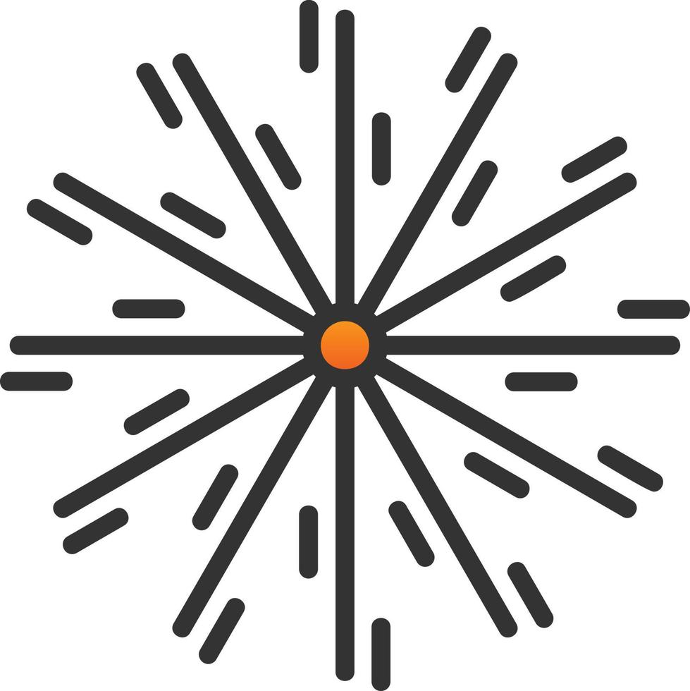 Fireworks Vector Icon Design