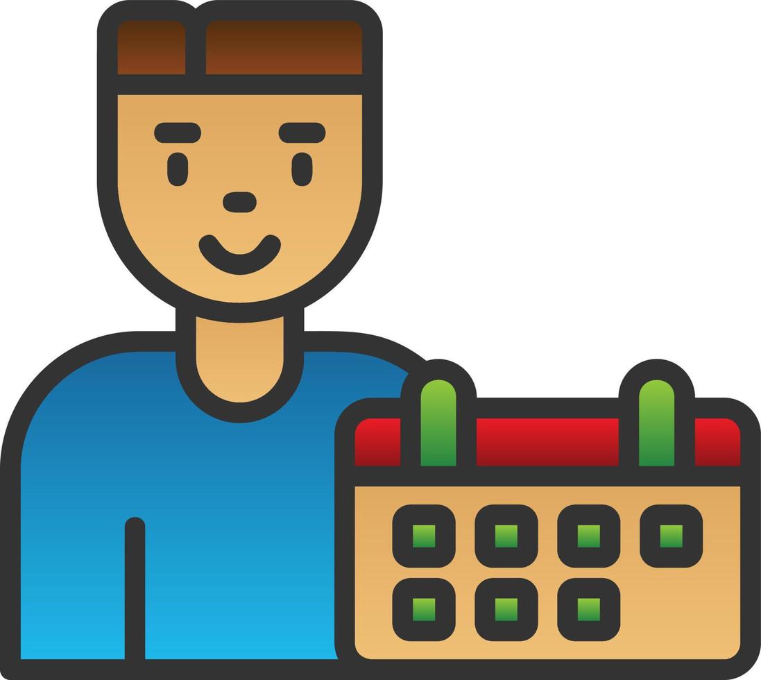 Event Planner Vector Icon Design
