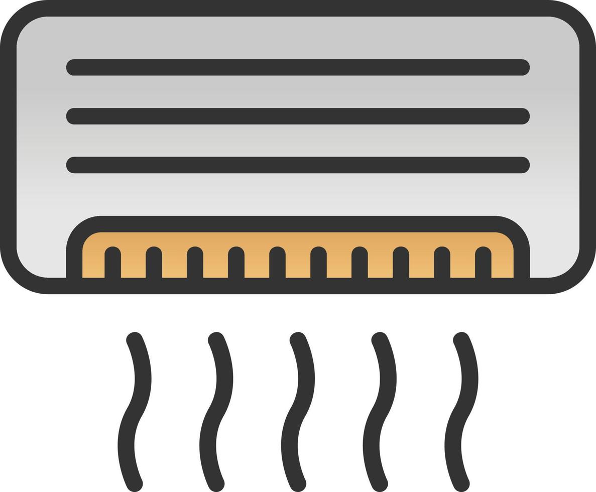 Air Conditioner Vector Icon Design